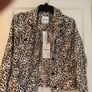 Animal print jacket